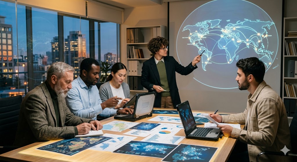 Global Political Research on Digital Transformation