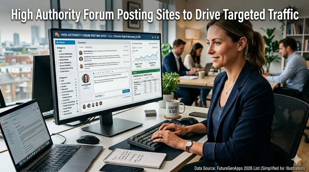High Authority Forum Posting Sites to Drive Targeted Traffic
