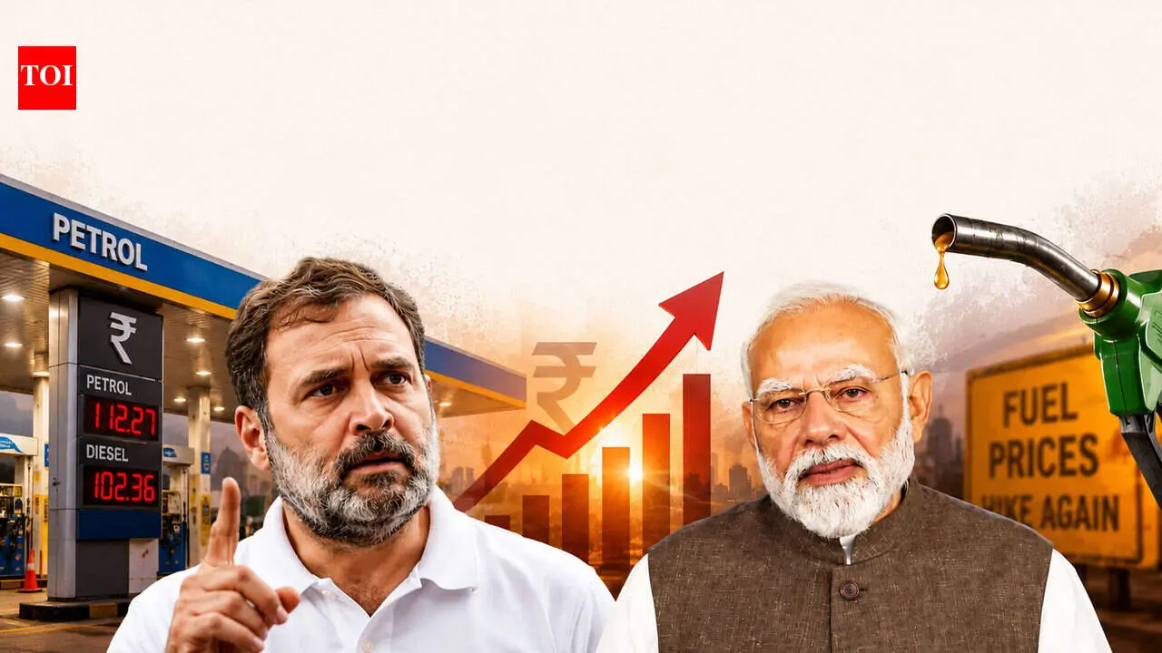 Congress Targets PM Modi Over Fresh Fuel Price Hike, Says Govt “Fleecing Citizens”