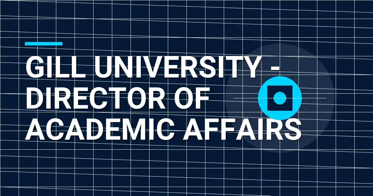 Gill University - Director of Academic Affairs