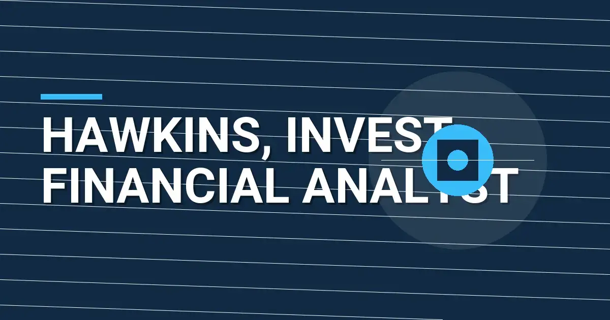 Hawkins, Invest Financial Analyst