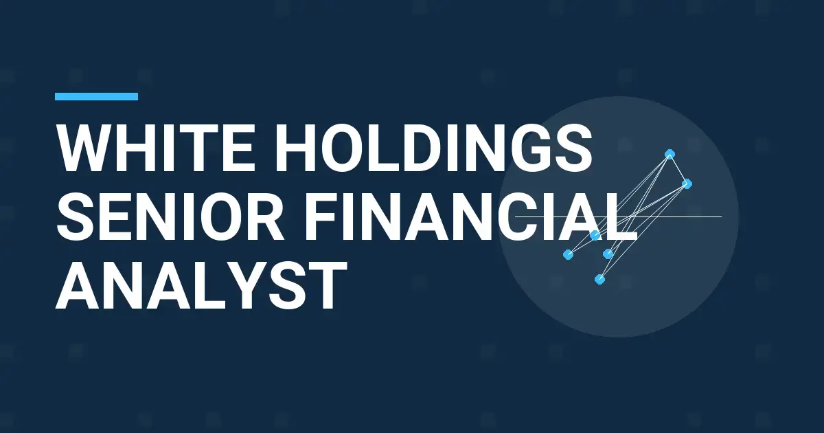 White Holdings Senior Financial Analyst