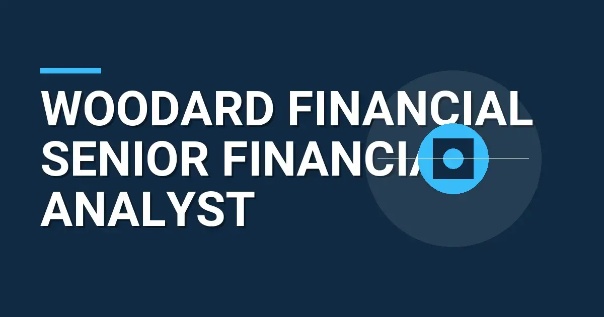 Woodard Financial Senior Financial Analyst