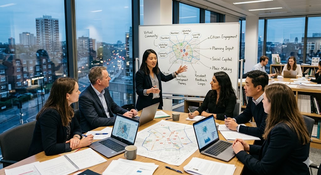 Research Findings About Virtual Communities in Urban Development